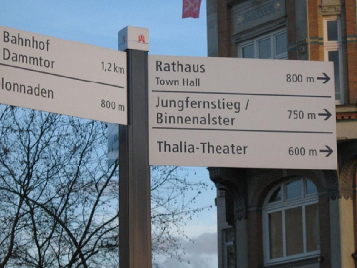 Pension Am Rathaus Хамбург Екстериор снимка